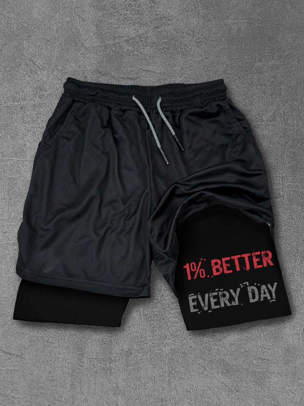 1% better every day Performance Shorts