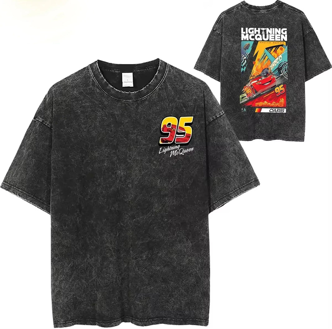 Lightning McQueen washed t-shirt