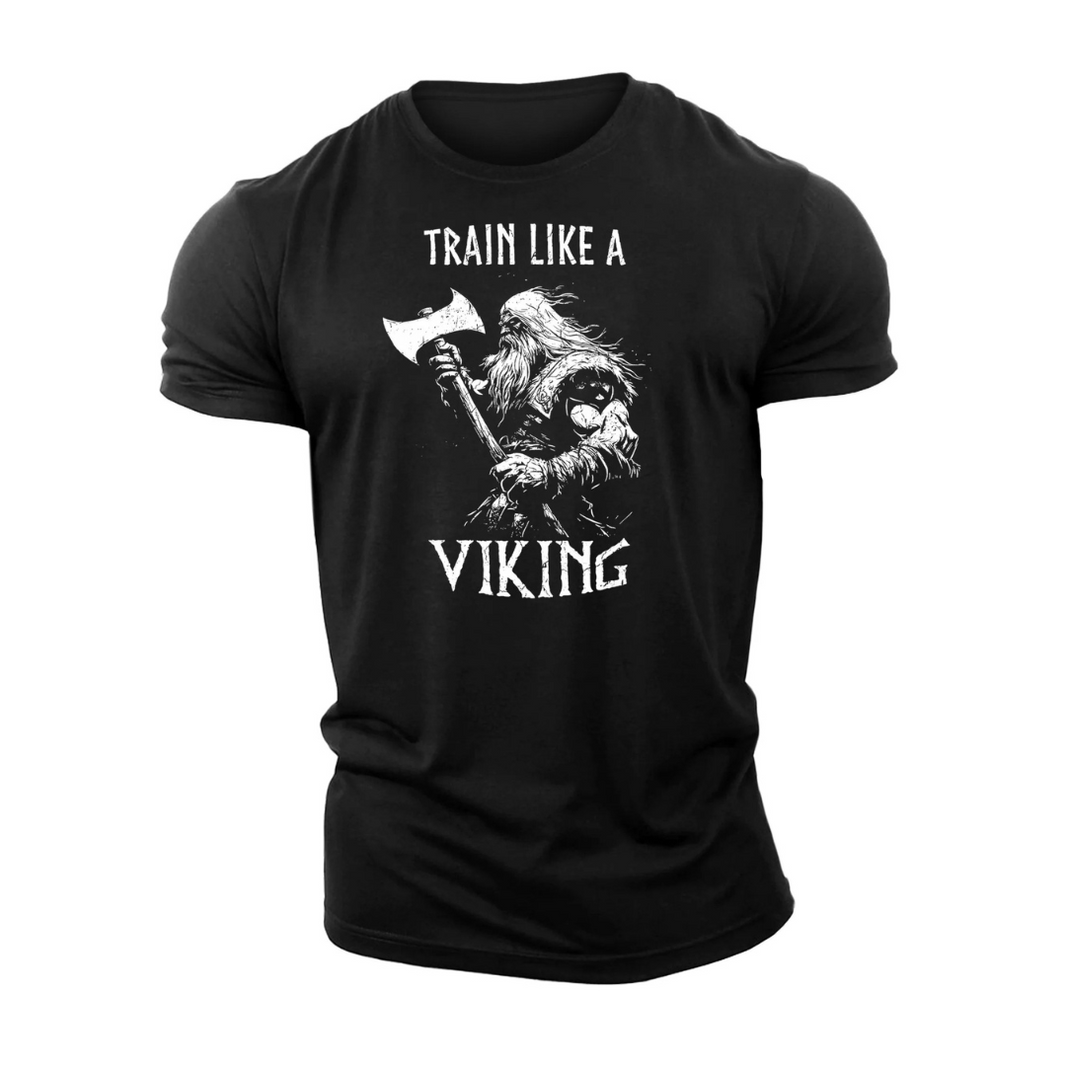 T-shirt Entraîne-toi comme un viking