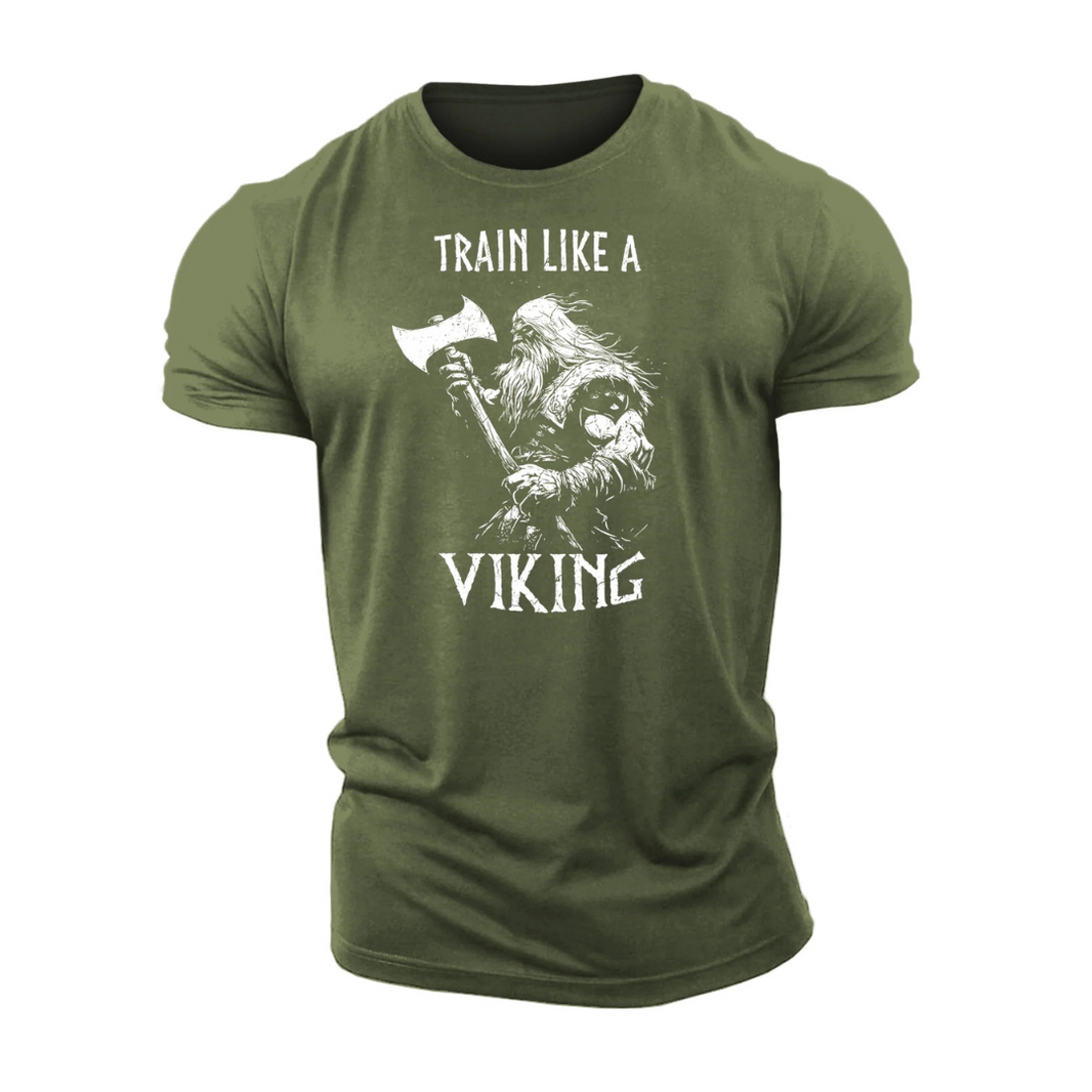 T-shirt Entraîne-toi comme un viking