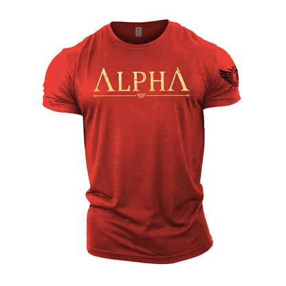 T-shirt forgé ALPHA Gold Spartan