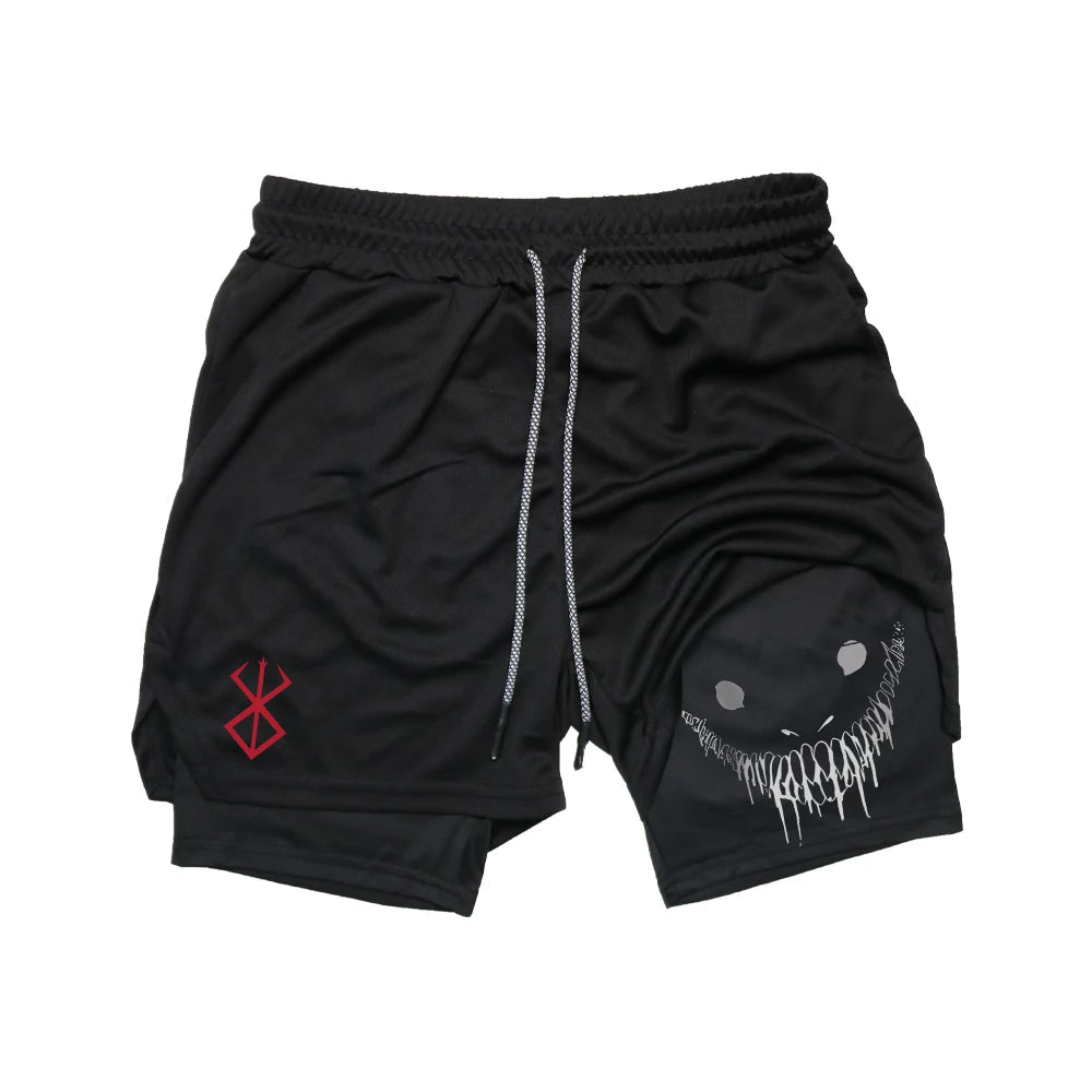 Anime Berserk Gym-Shorts