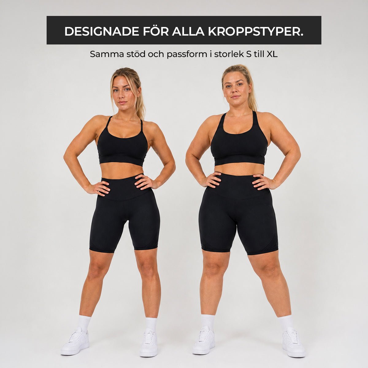 Selluliittia ehkäisevät saumattomat shortsit - Gymfit