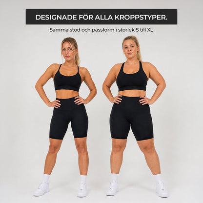 Selluliittia ehkäisevät saumattomat shortsit - Gymfit