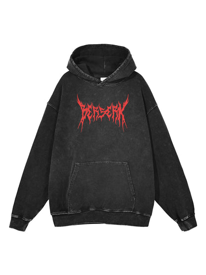 BERSERK GUTS VINTAGE HOODIE - Gymfit