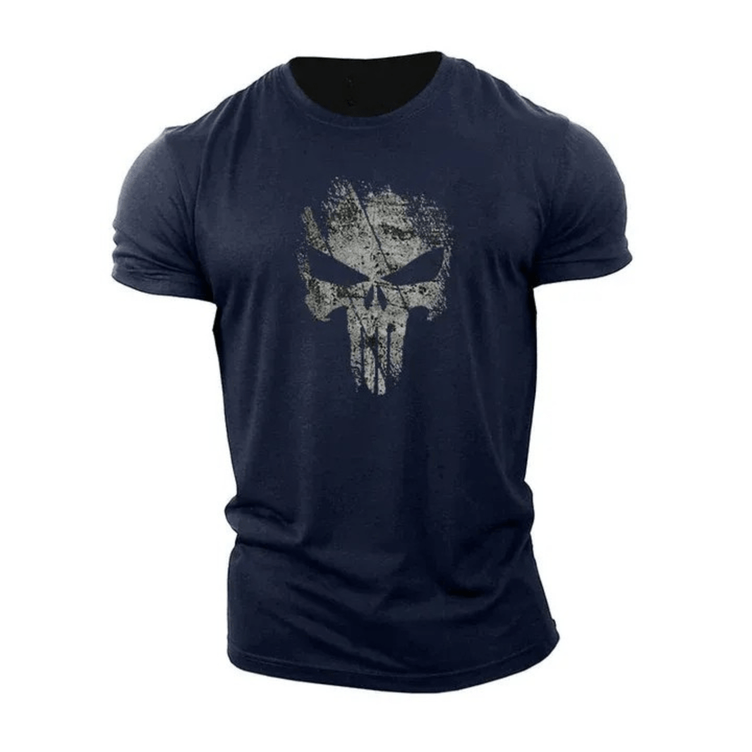 Broken Punisher Skull T-shirt - Gymfit