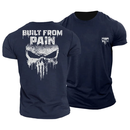 Built From Pain T-paita - Gymfit