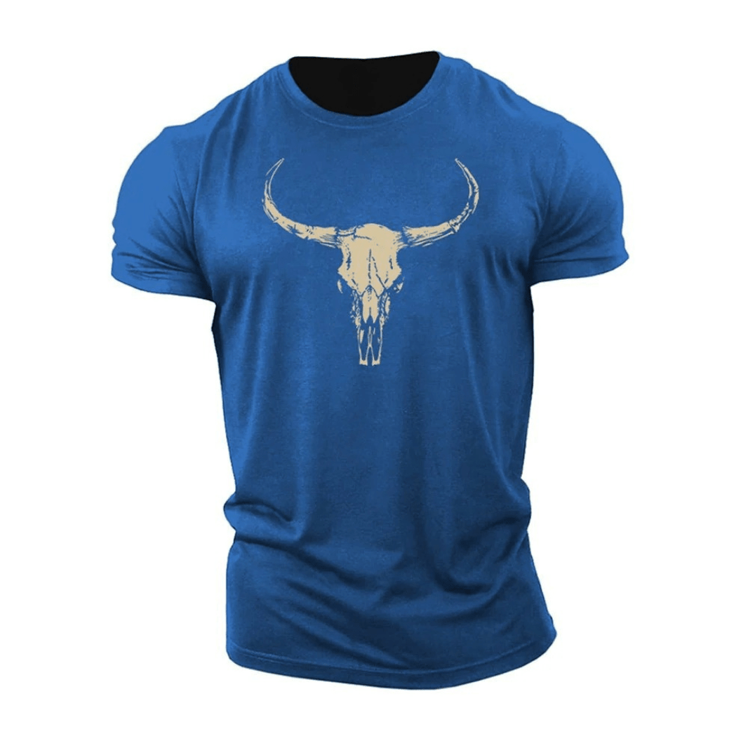 Bull Skull T-Shirt - Gymfit