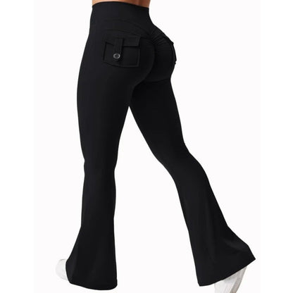 Cargo Flare Fitness Leggings