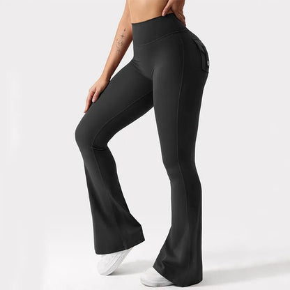 Cargo Flare Fitness Leggings