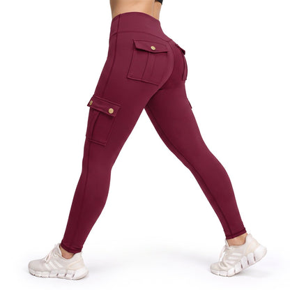 Cargo Pocket Fitness Leggings - Gymfit
