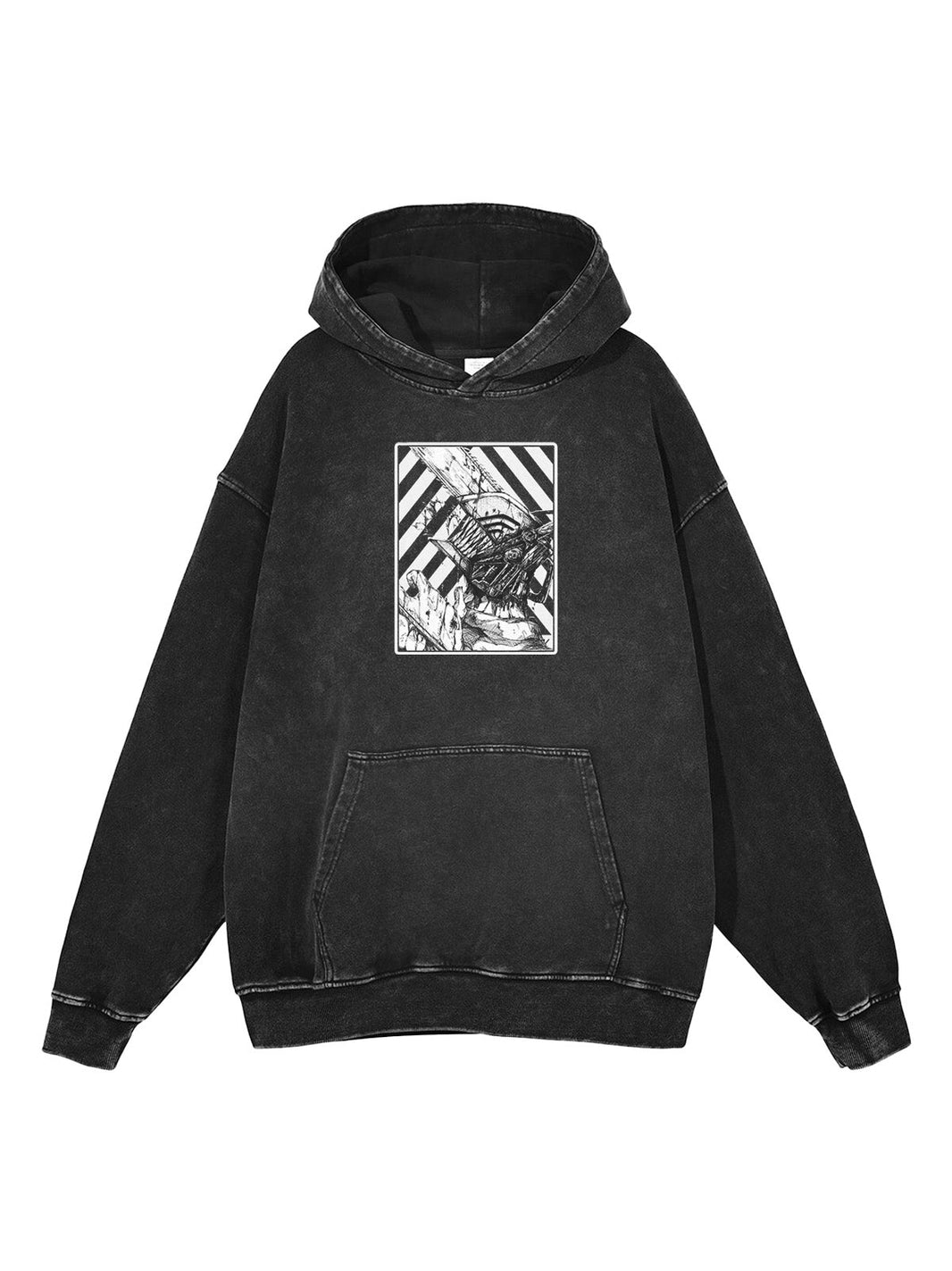 CHAINSAW MAN VINTAGE HOODIE - Gymfit