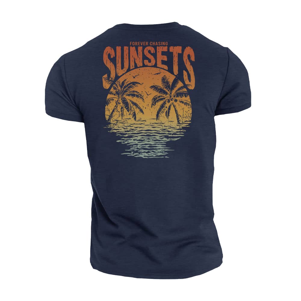 Chasing Sunsets T-Shirt - Gymfit