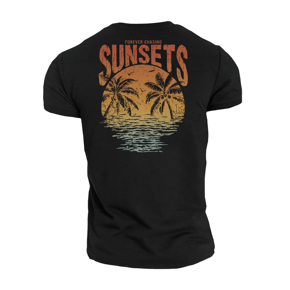 Chasing Sunsets T-Shirt - Gymfit