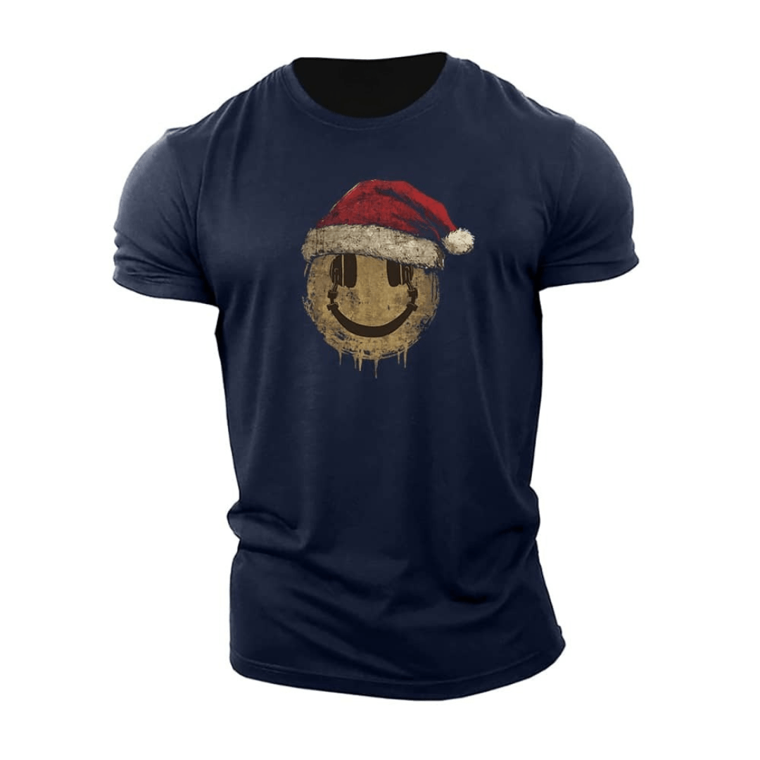 Christmas Smiley T-Shirt - Gymfit