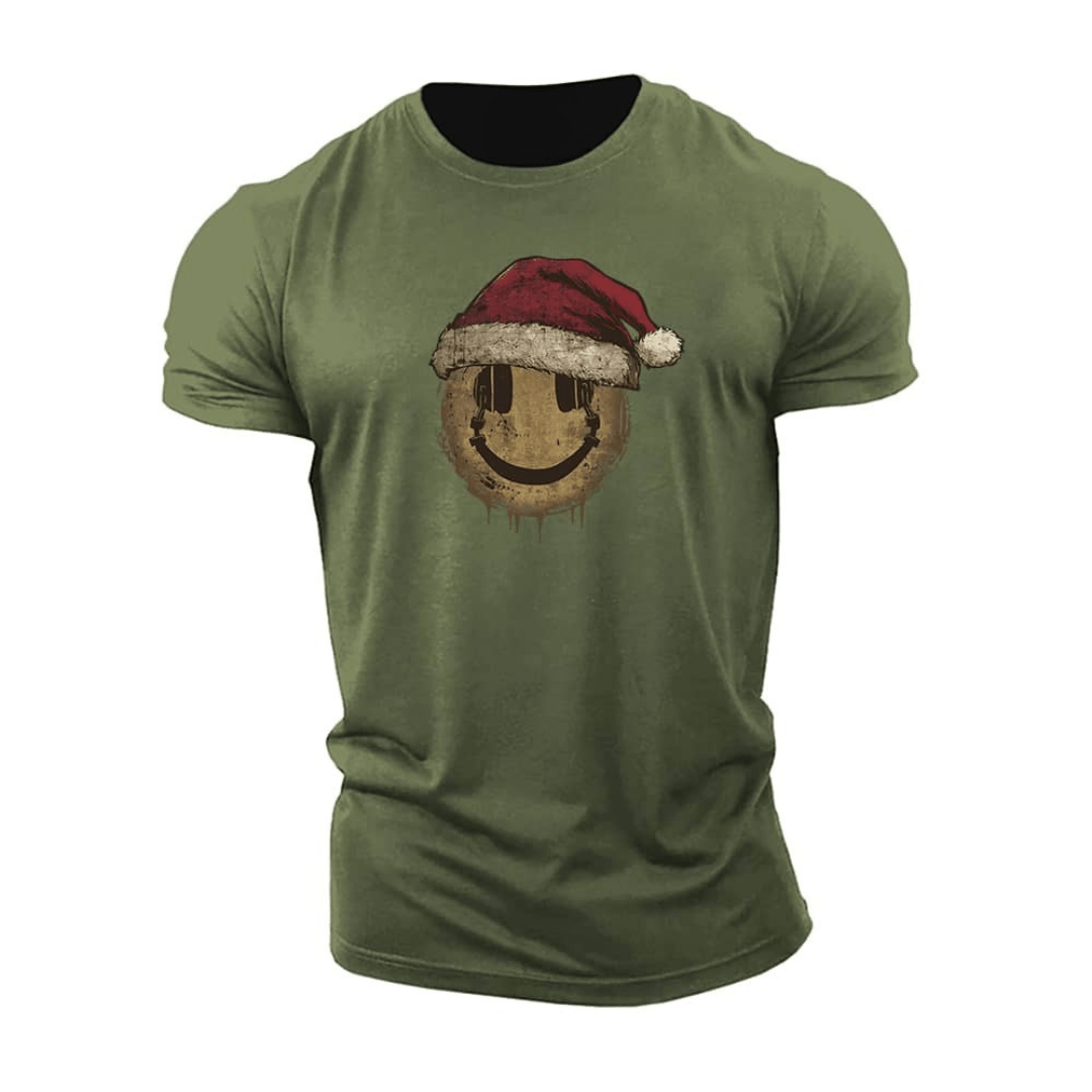 Christmas Smiley T-Shirt - Gymfit