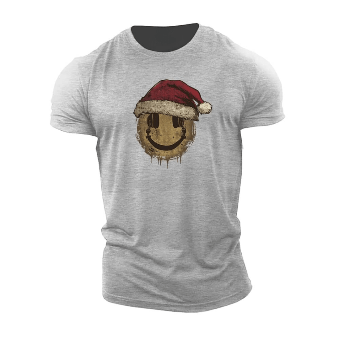Christmas Smiley T-Shirt - Gymfit