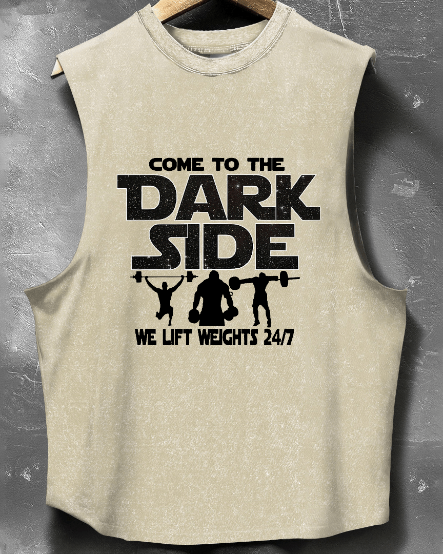 COME TO THE DARK SIDE TANK - Gymfit