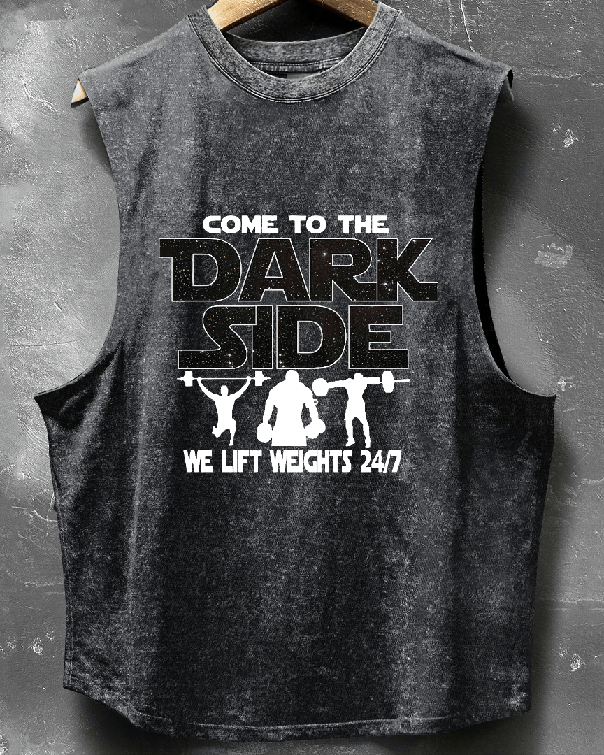 COME TO THE DARK SIDE TANK - Gymfit