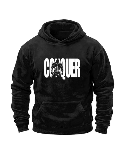 CONQUER WASHED HOODIE - Gymfit