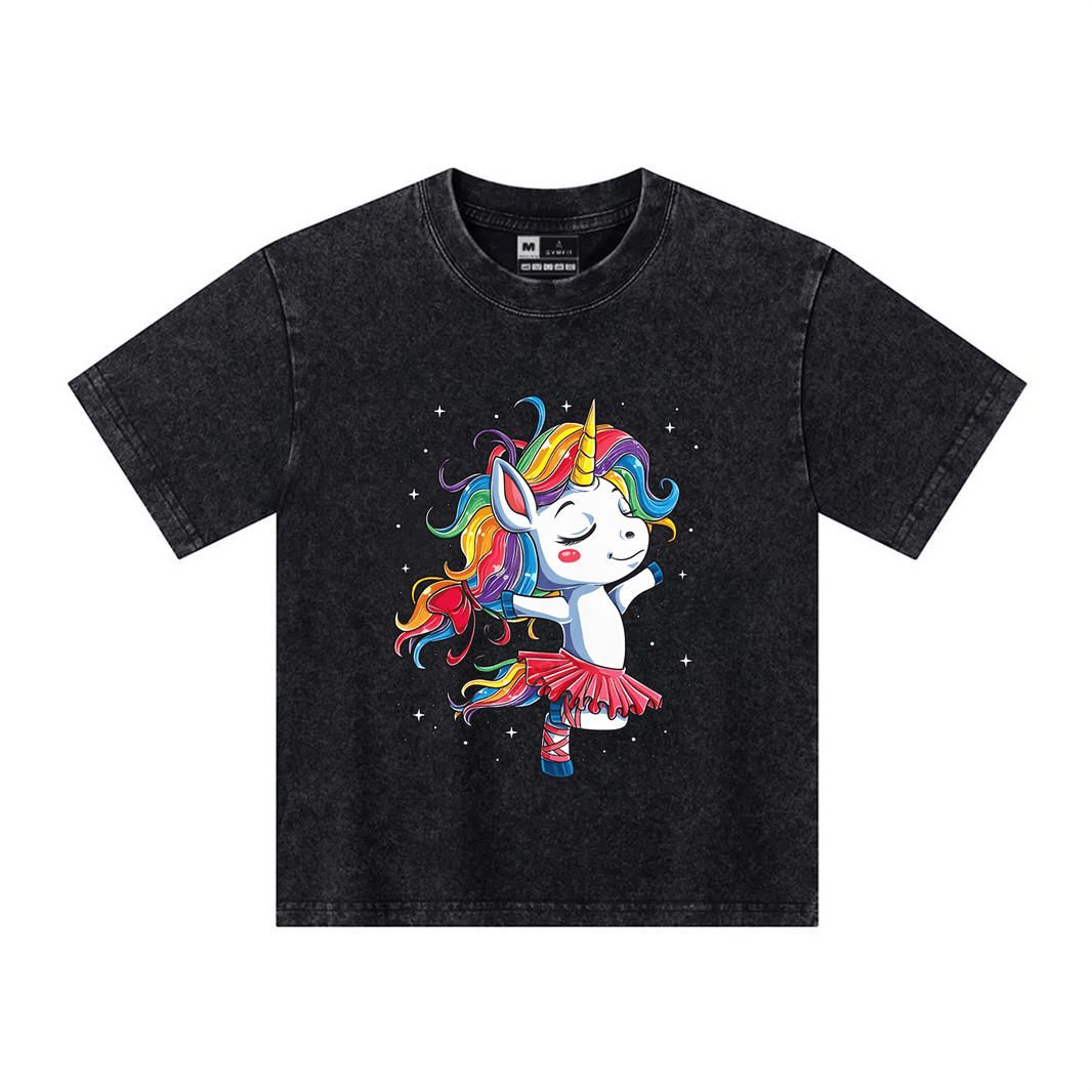 Dancer Unicorn Barn T-shirt - Gymfit