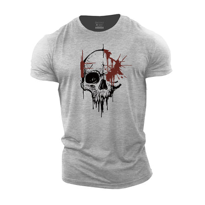 Dripping Skull T-Shirt - Gymfit