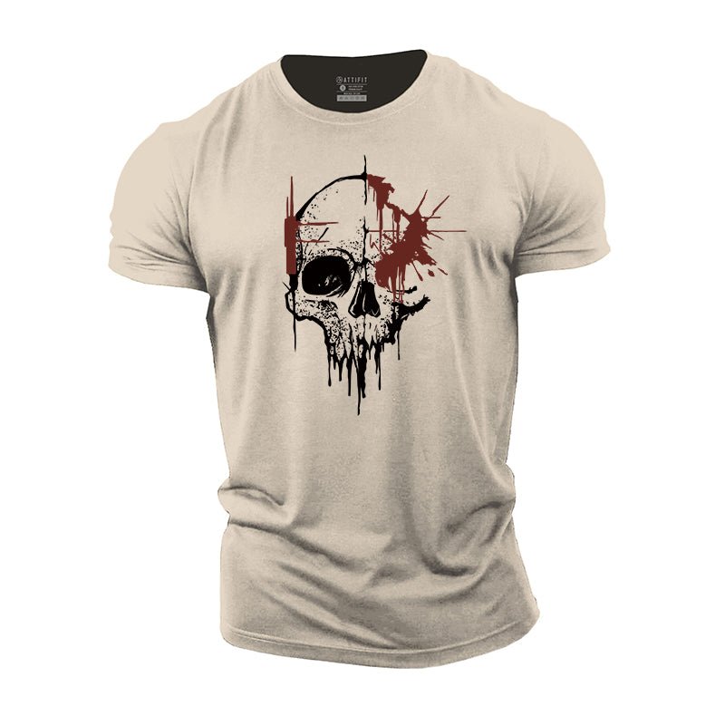 Dripping Skull T-Shirt - Gymfit