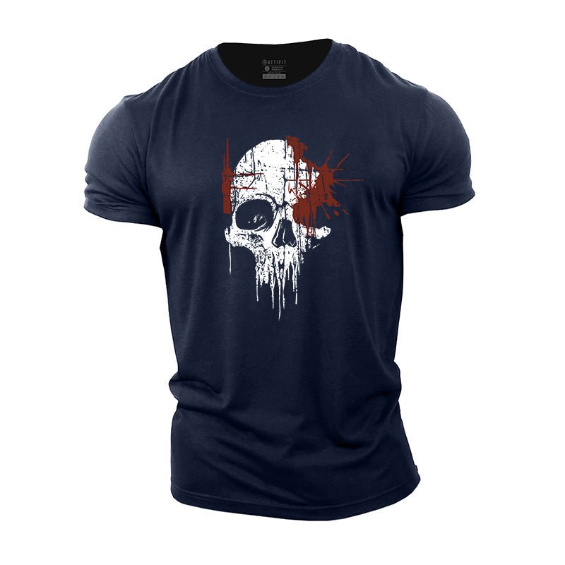 Dripping Skull T-Shirt - Gymfit