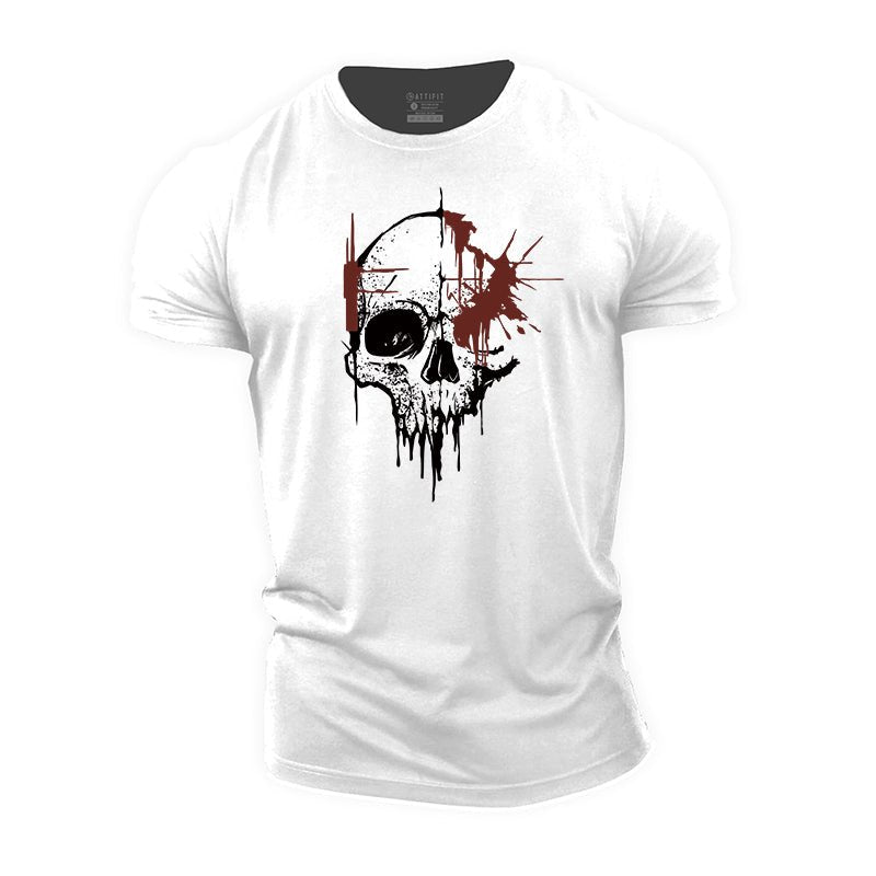 Dripping Skull T-Shirt - Gymfit