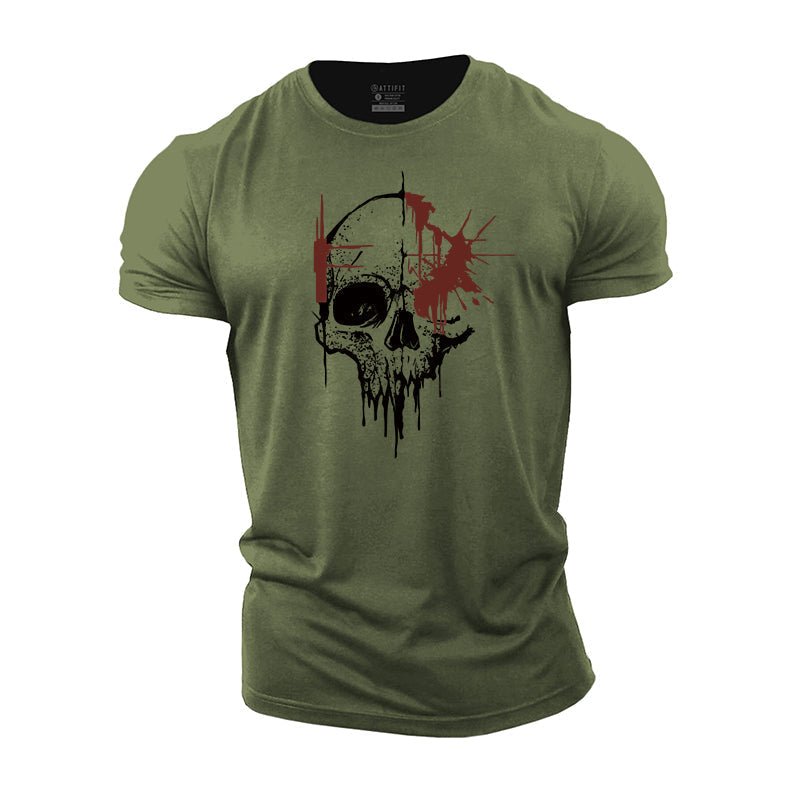 Dripping Skull T-Shirt - Gymfit