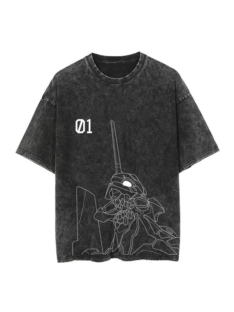 EVANGELION VINTAGE T-shirt - Gymfit