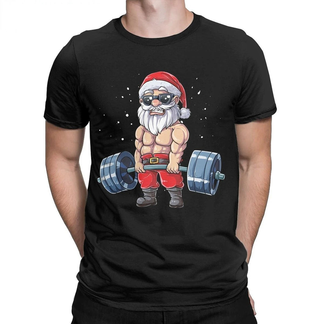 Gym santa t-shirt