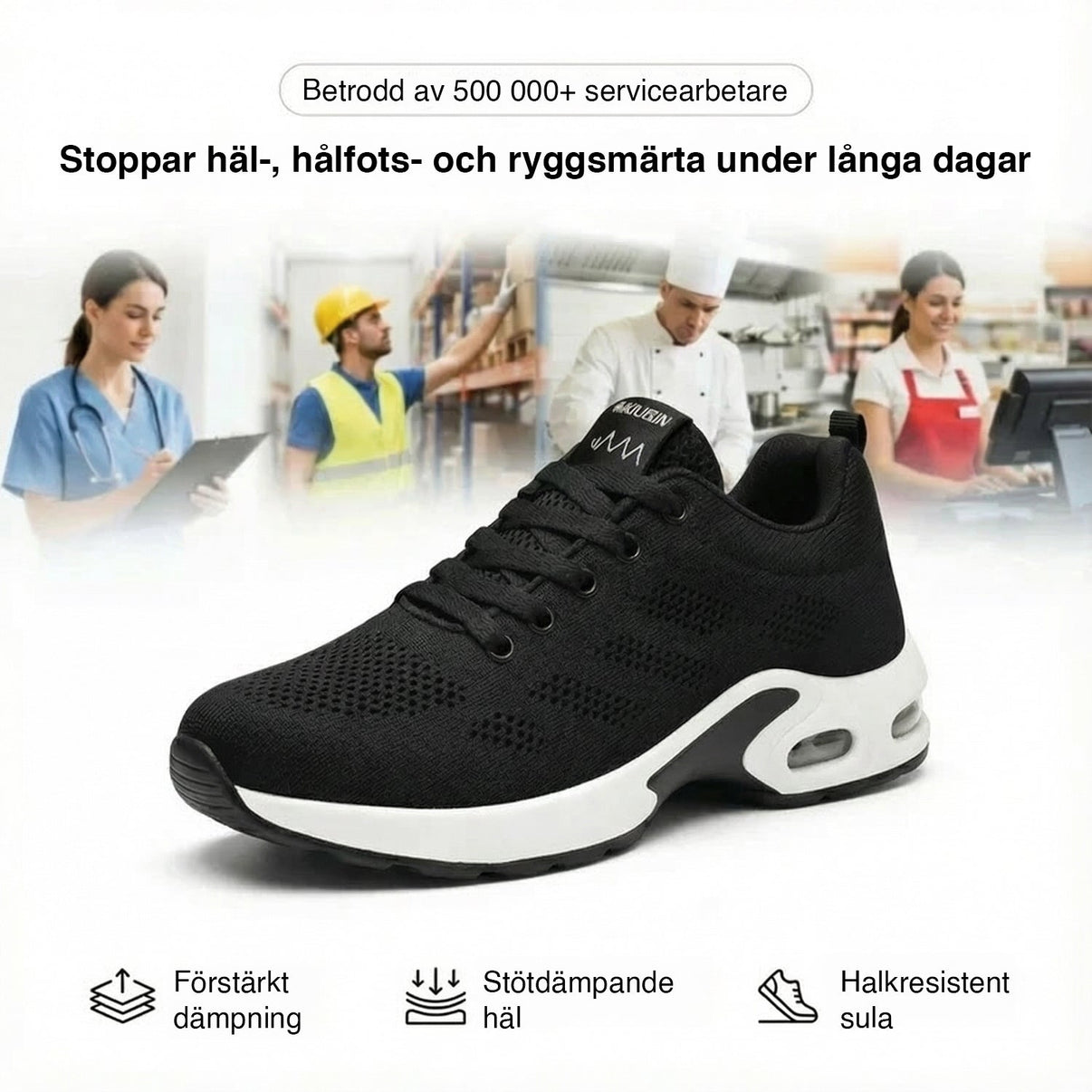 alt
Gymfit AllDay Comfort Pro -kengät - Gymfit