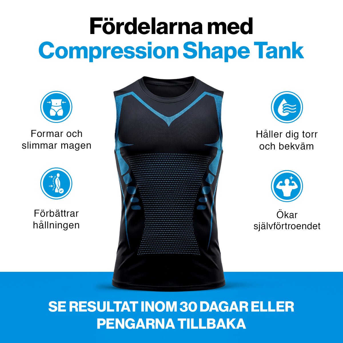Gymfit Compression Shape Tank - Gymfit