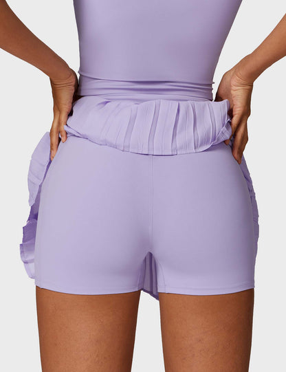 Gymfit Crop Top Tennis Skirt Sets - Gymfit