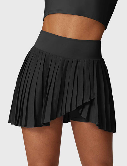 Gymfit Crop Top Tennis Skirt Sets - Gymfit