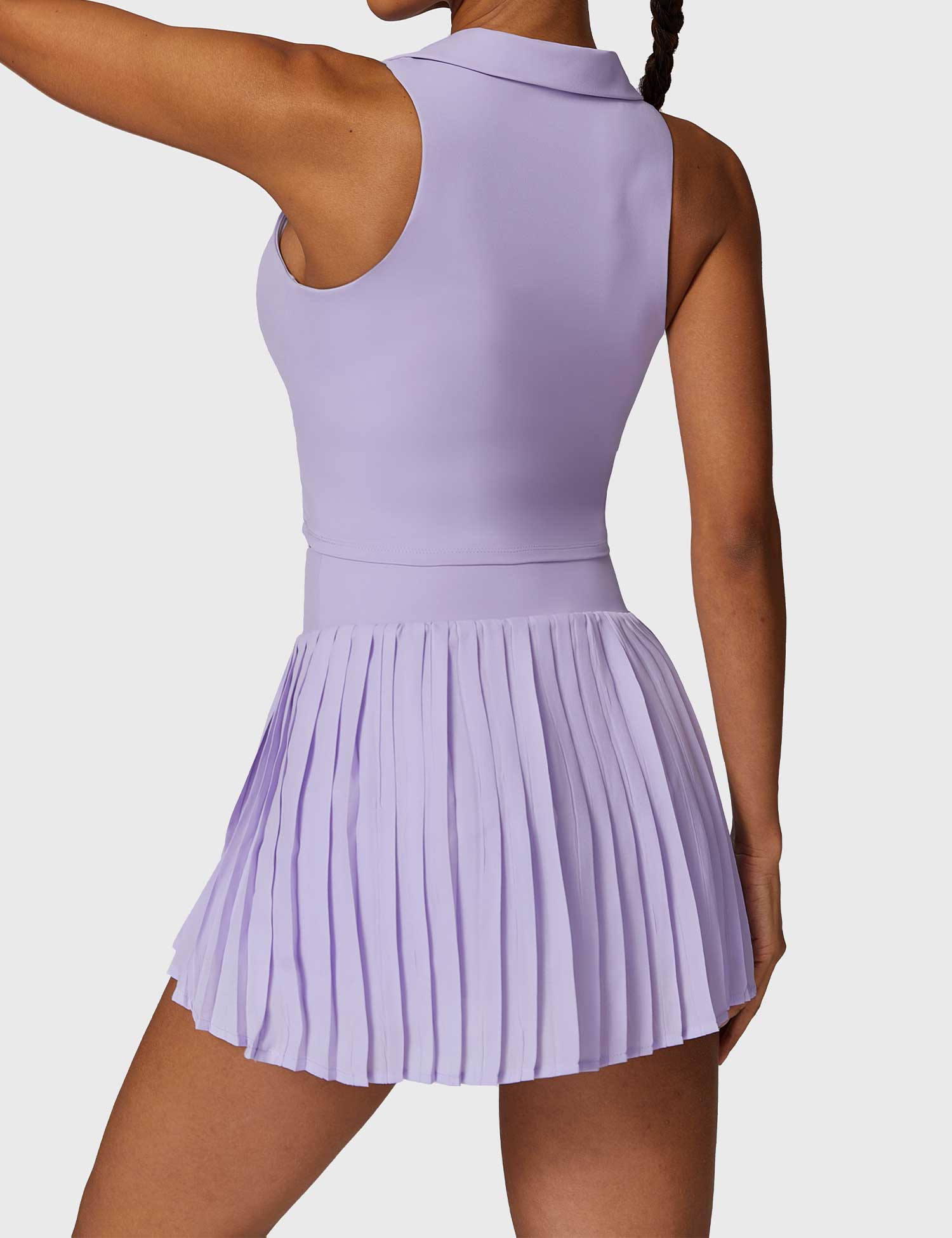 Gymfit Crop Top Tennis Skirt Sets - Gymfit