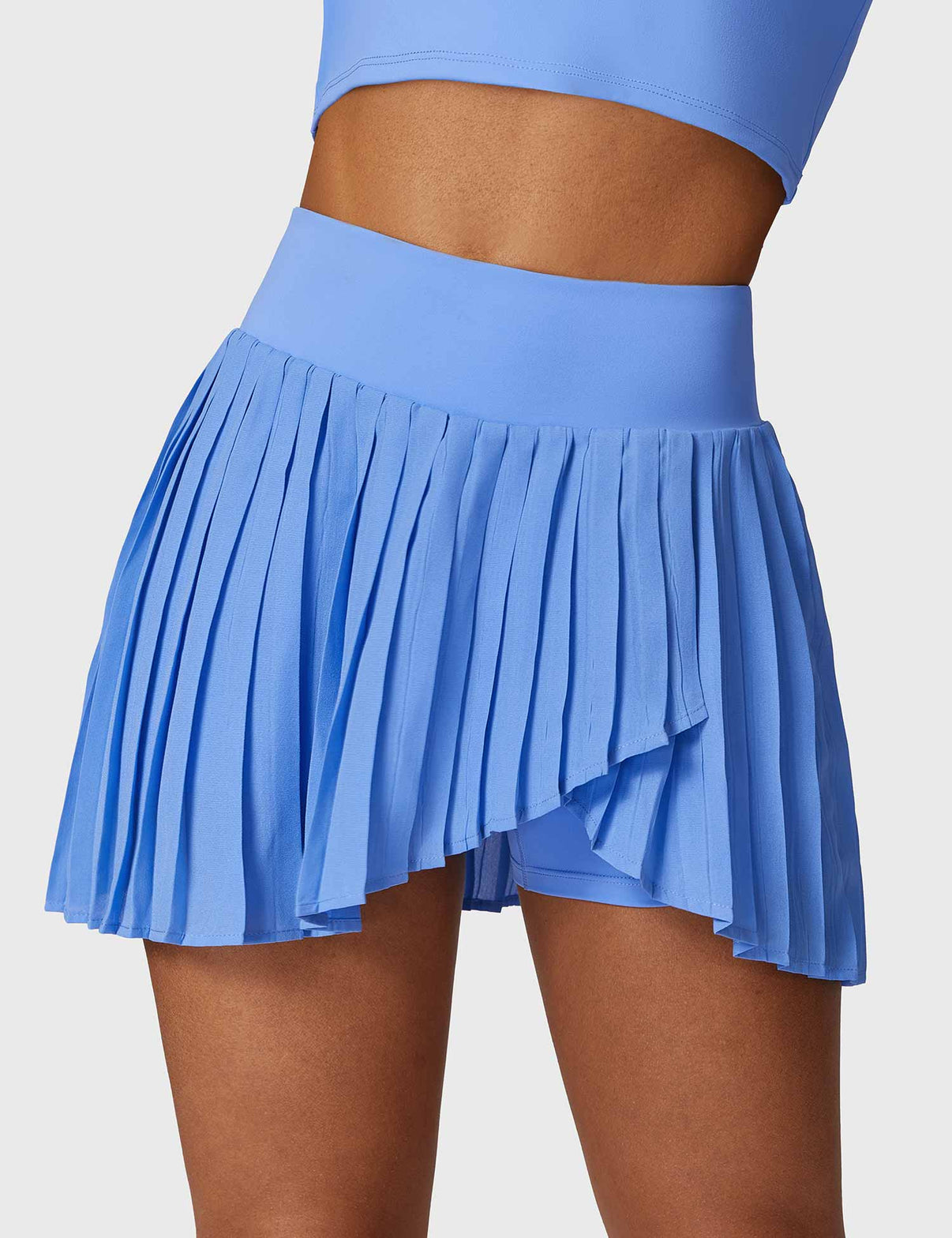 Gymfit Crop Top Tennis Skirt Sets - Gymfit