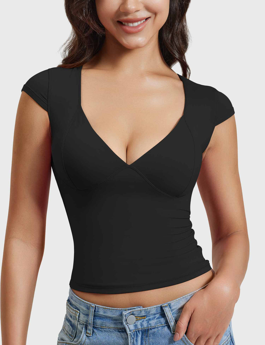 Gymfit Diva V Neck Top - Gymfit