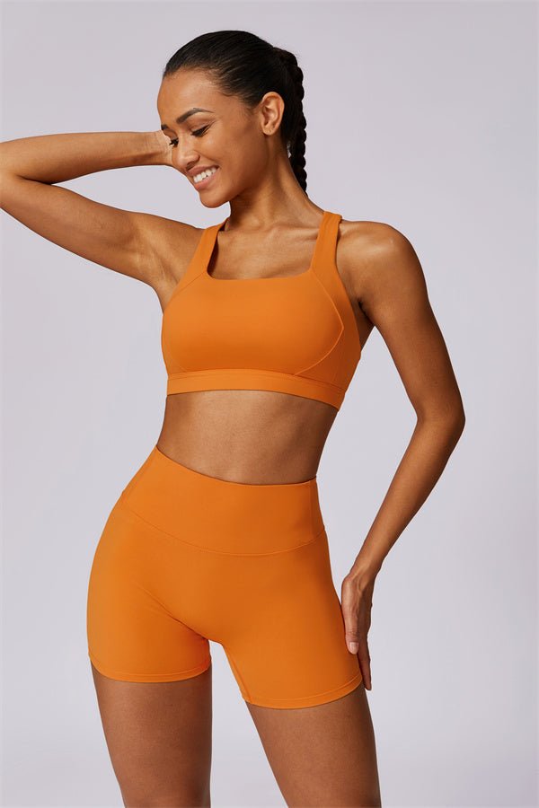 Gymfit Ellise Sport Top & Shorts Set - Gymfit