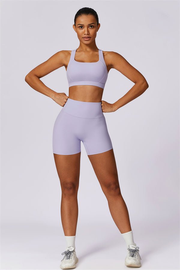 Gymfit Ellise Sport Top & Shorts Set - Gymfit