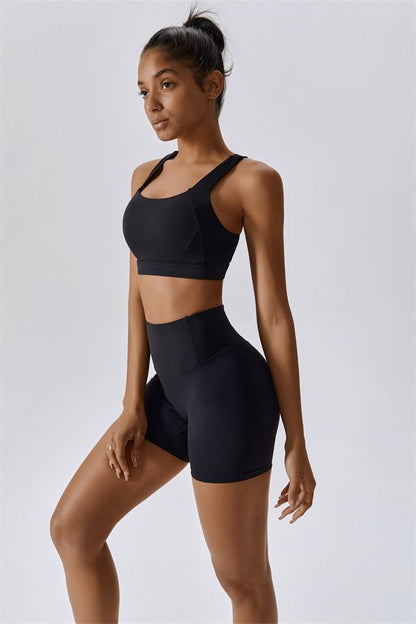 Gymfit Ellise Sport Top & Shorts Set - Gymfit