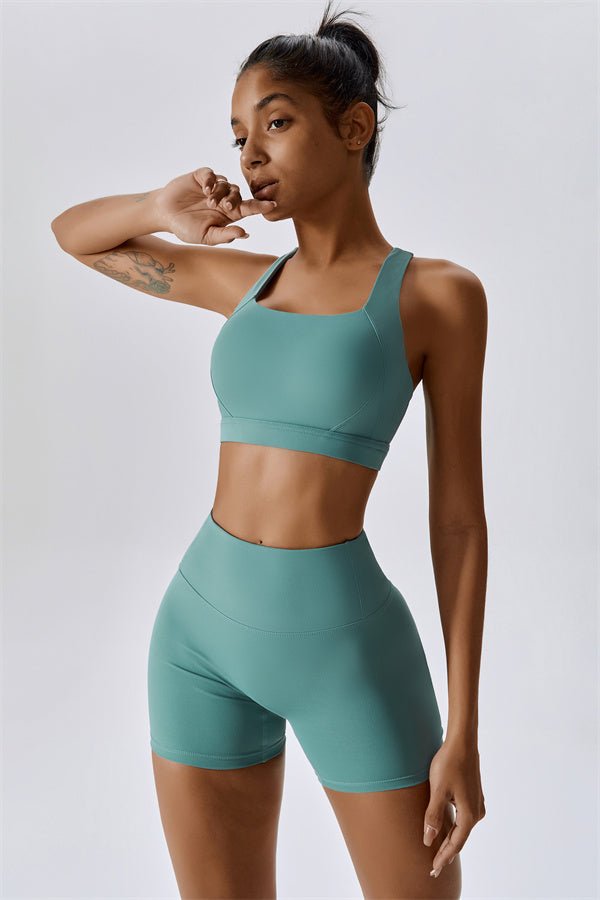 Gymfit Ellise Sport Top & Shorts Set - Gymfit