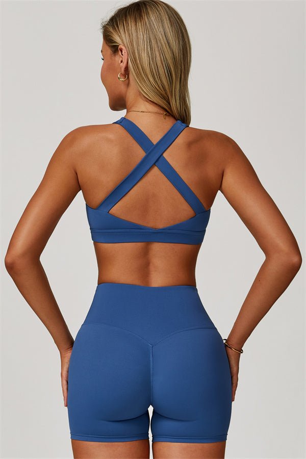 Gymfit Ellise Sport Top & Shorts Set - Gymfit