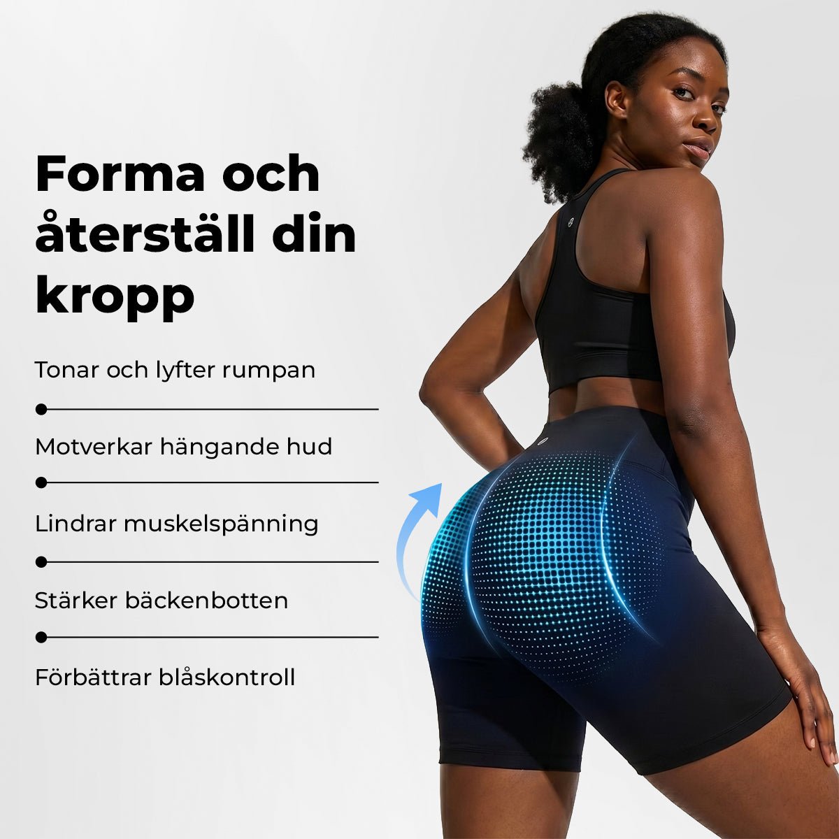 Gymfit EMS PoweShape-shortsit - Gymfit