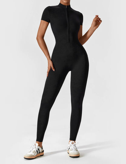 Gymfit Jumpsuit - kort med dragkedja - Gymfit