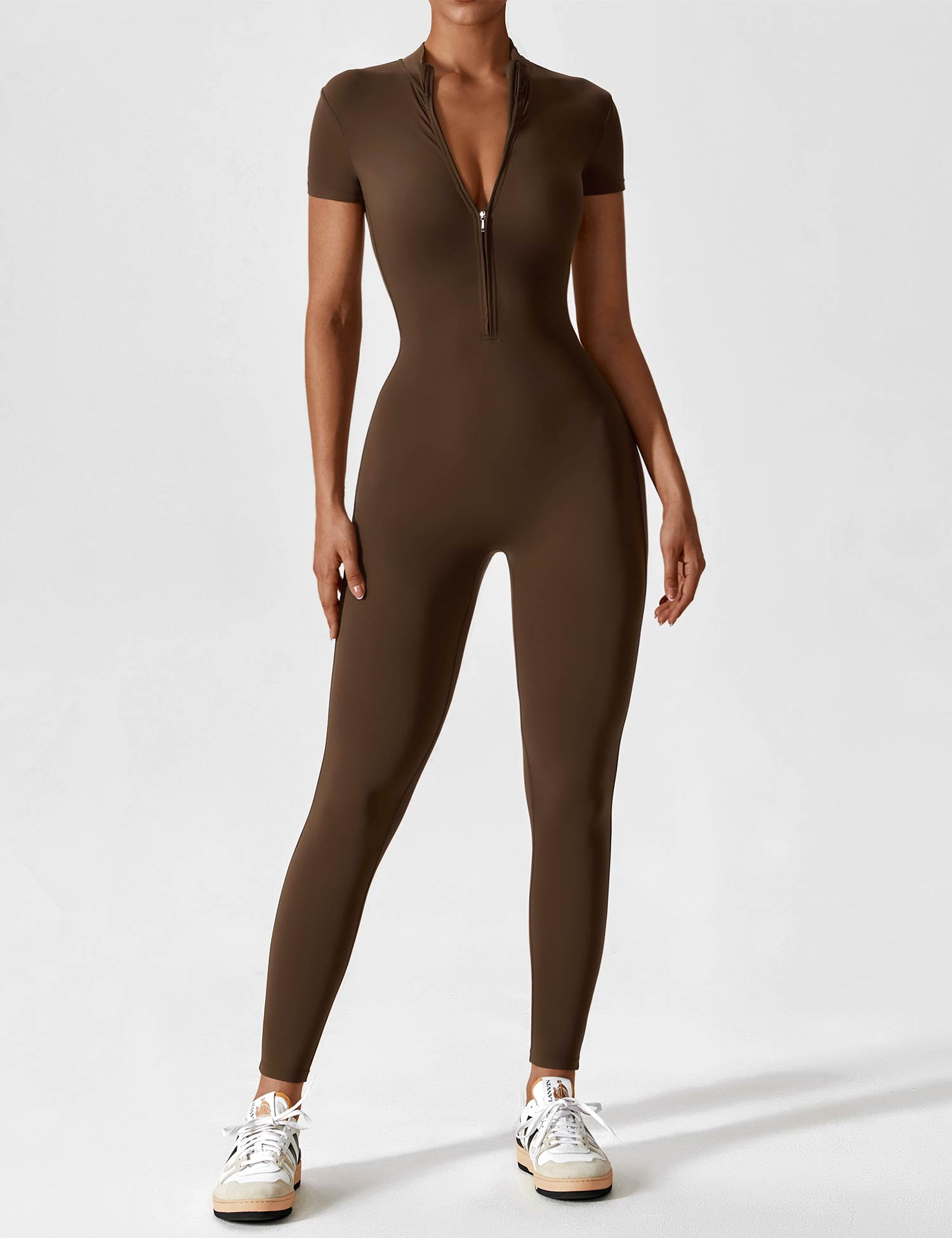 Gymfit Jumpsuit - kort med dragkedja - Gymfit