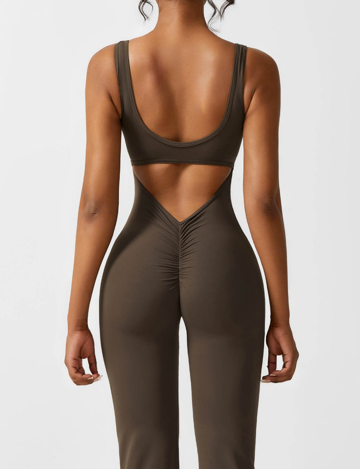 Gymfit Jumpsuit V - rygg Flare Leg - Gymfit