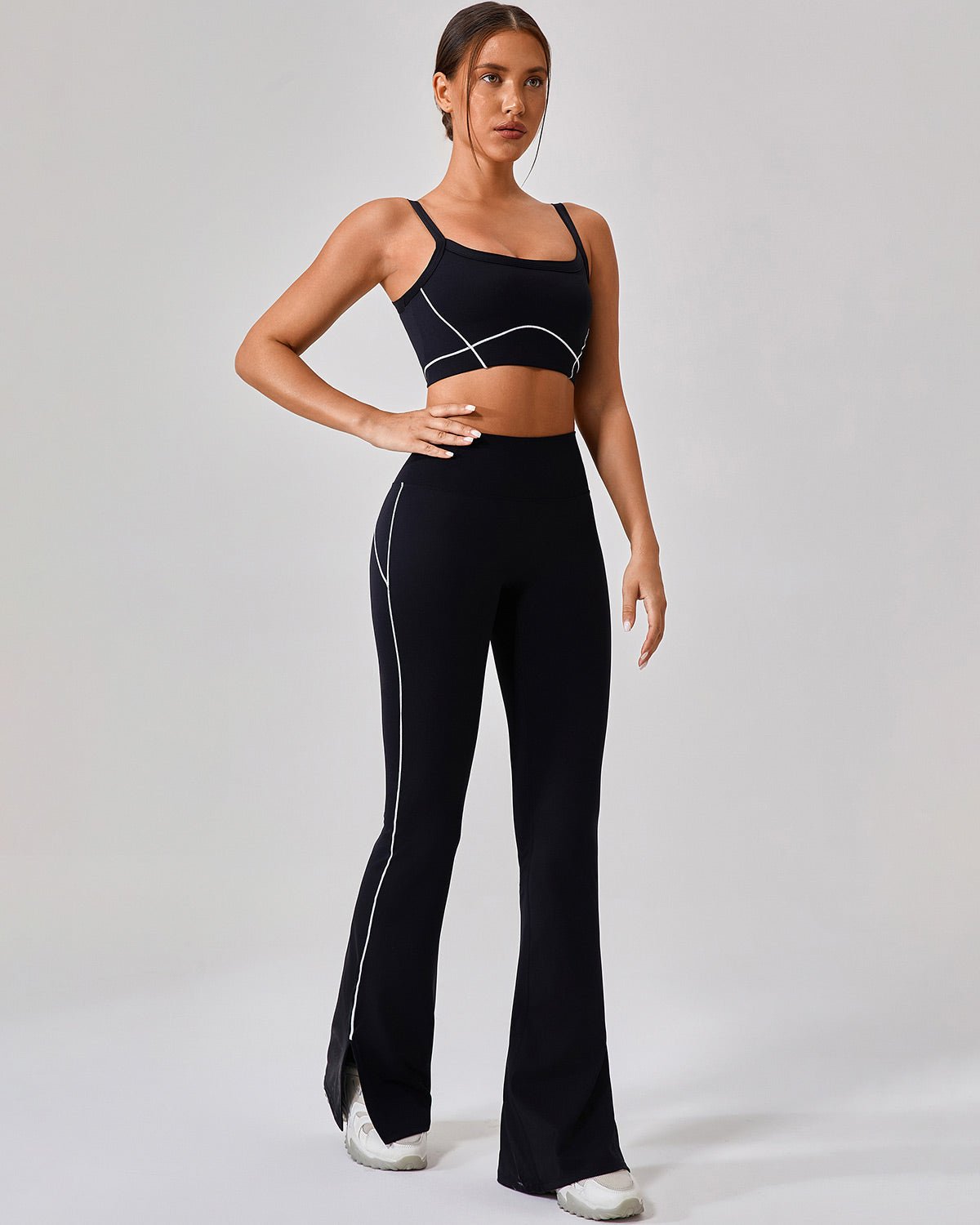 Gymfit Lined Flare Leggings - Gymfit