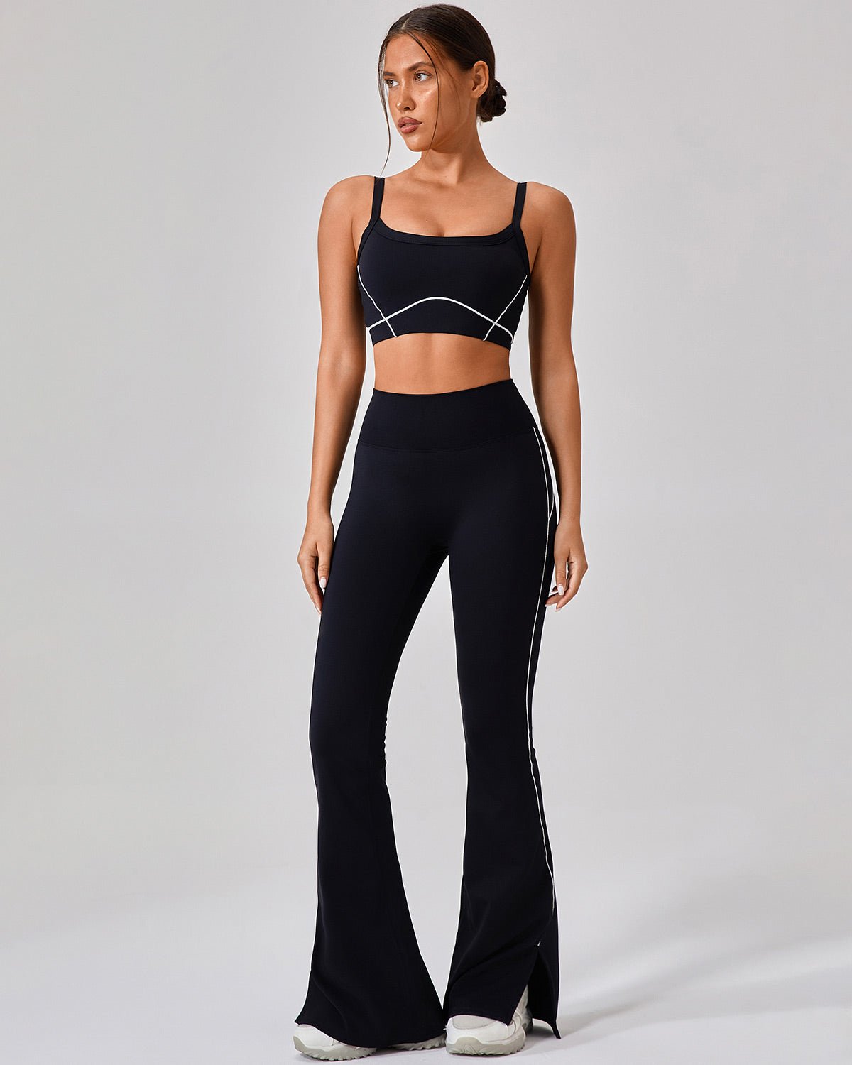 Gymfit Lined Flare Leggings - Gymfit